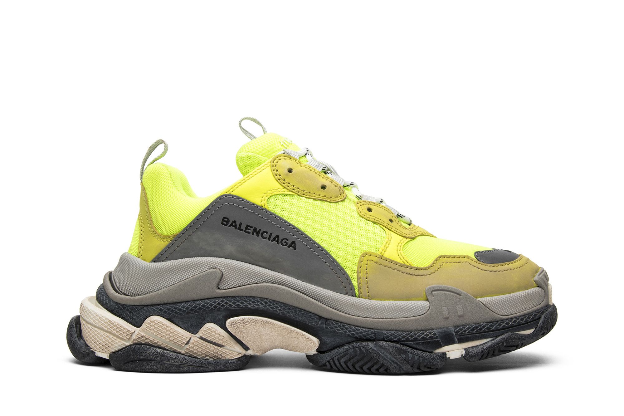 Buy Balenciaga Triple S Sneaker Yellow 2017 483513W09017320 GOAT