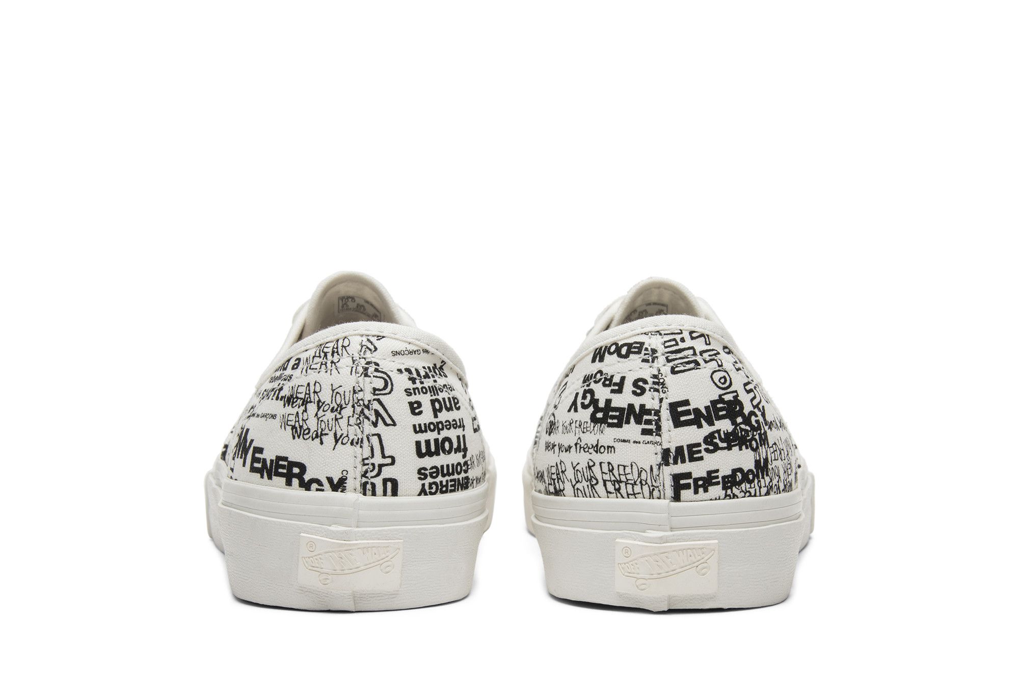 Buy Comme des Garcons x Authentic LX Graffiti VN0A33TAKXY GOAT