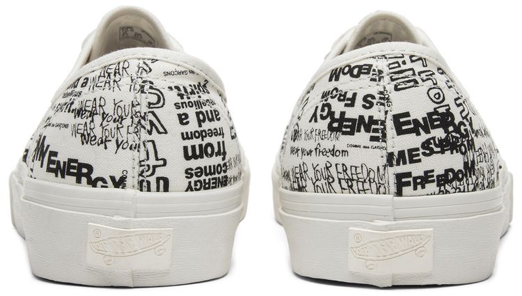 Comme des Garcons x Vans Authentic LX Graffiti