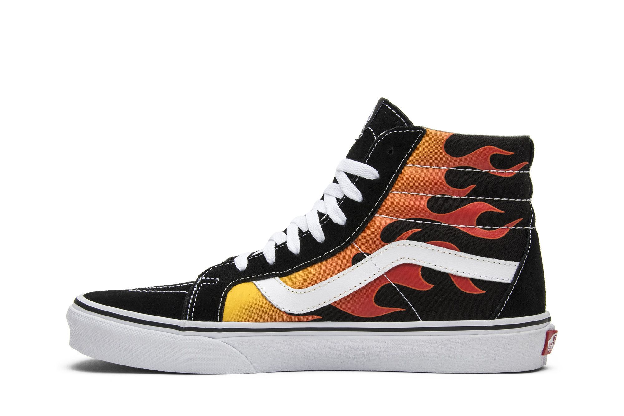 Vans high flame outlet