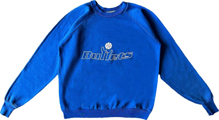 Vintage 1990s Washington Bullets Staff Sweatshirt 'Blue'