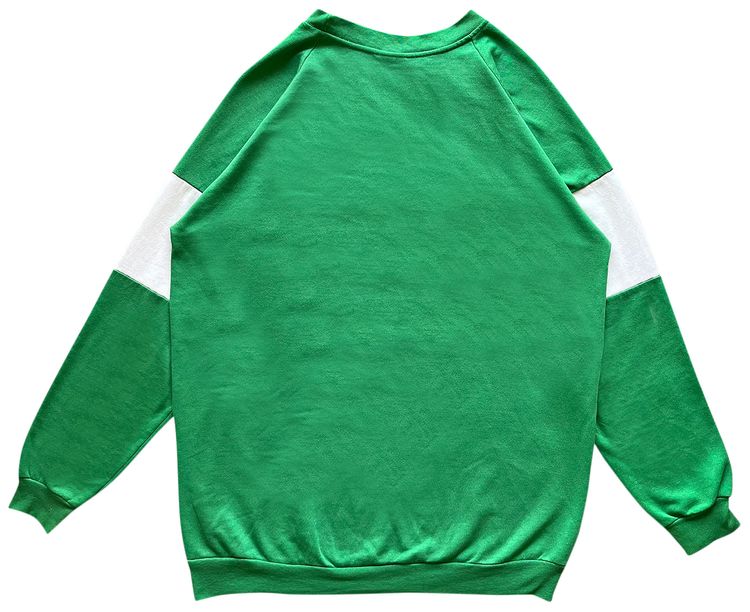 Vintage 1990s Boston Celtics Cuffed Long Sleeve Tee Green