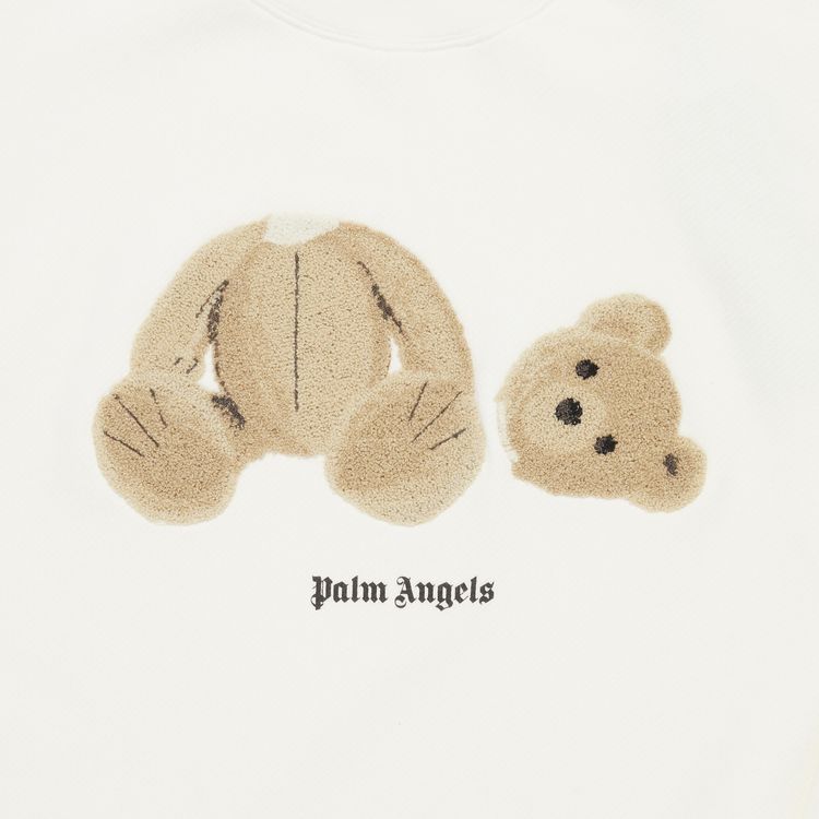 Palm Angels PA Bear Creoff WhiteBrown