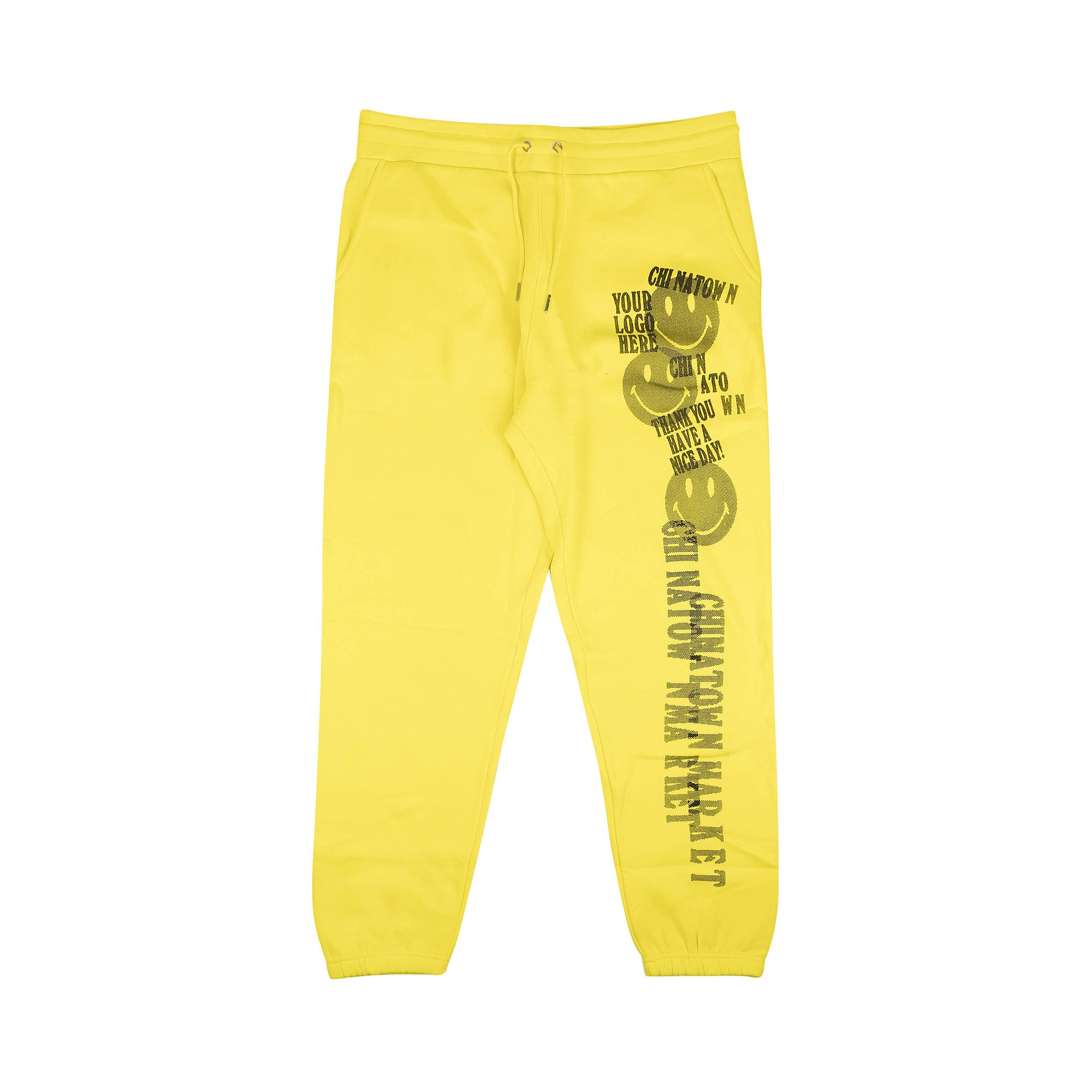Buy Chinatown Market Have A Nice Day Sweatpants Yellow 0597