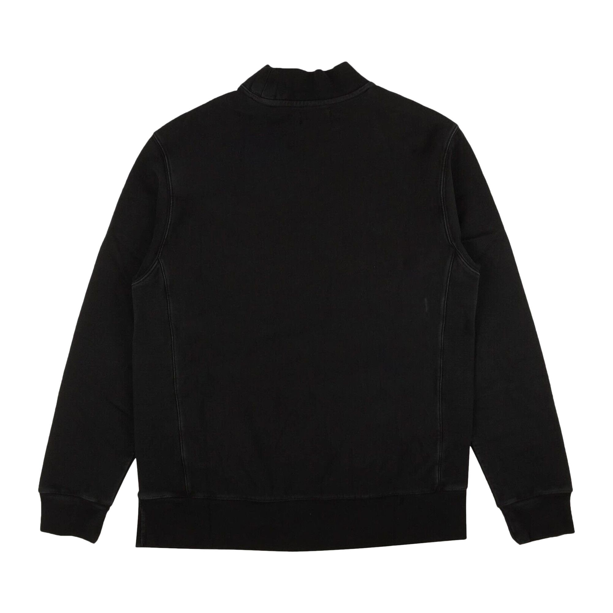 Buy Chinatown Market Embroidered Mock Neck Sweatshirt 'Black