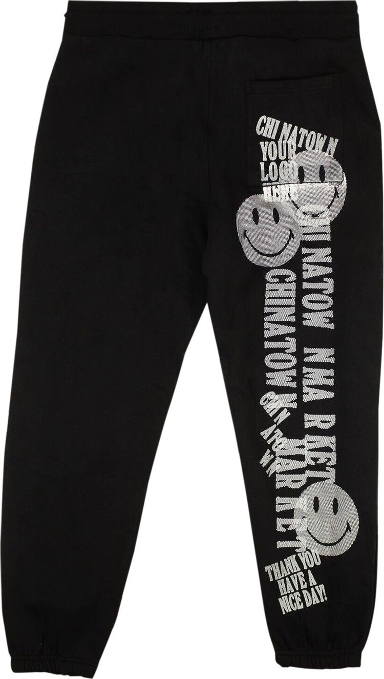 Chinatown Market x Smiley Thank You Sweatpants Black