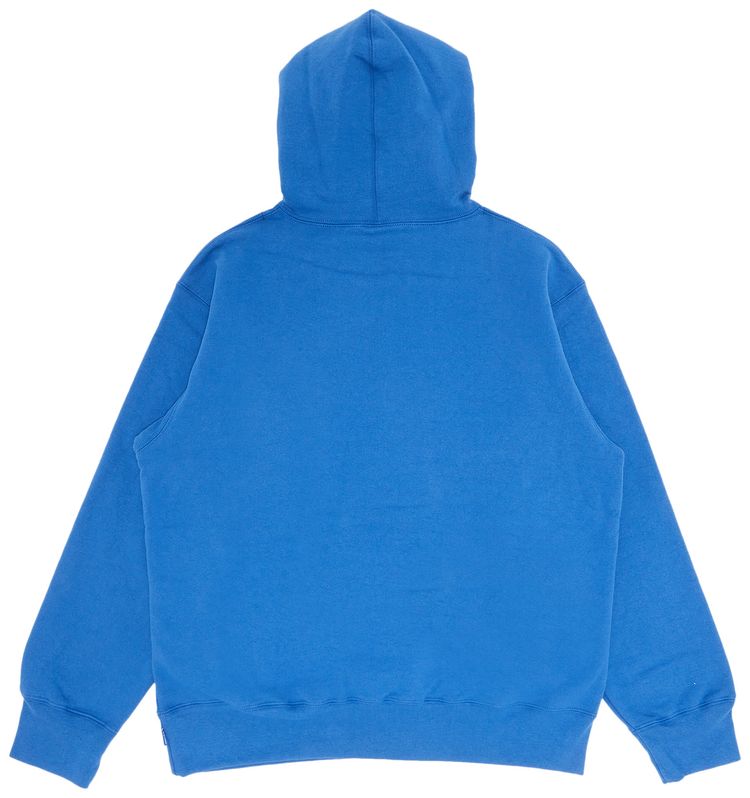 Supreme Underline Hooded Sweatshirt Washed Royal