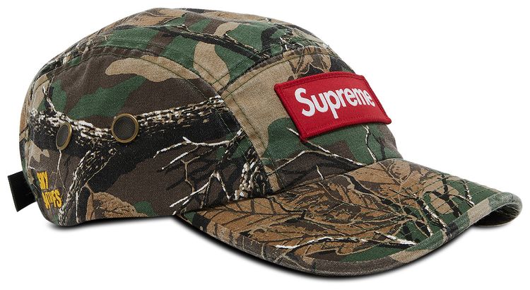 Supreme Military Camp Cap Branch Olive Camo