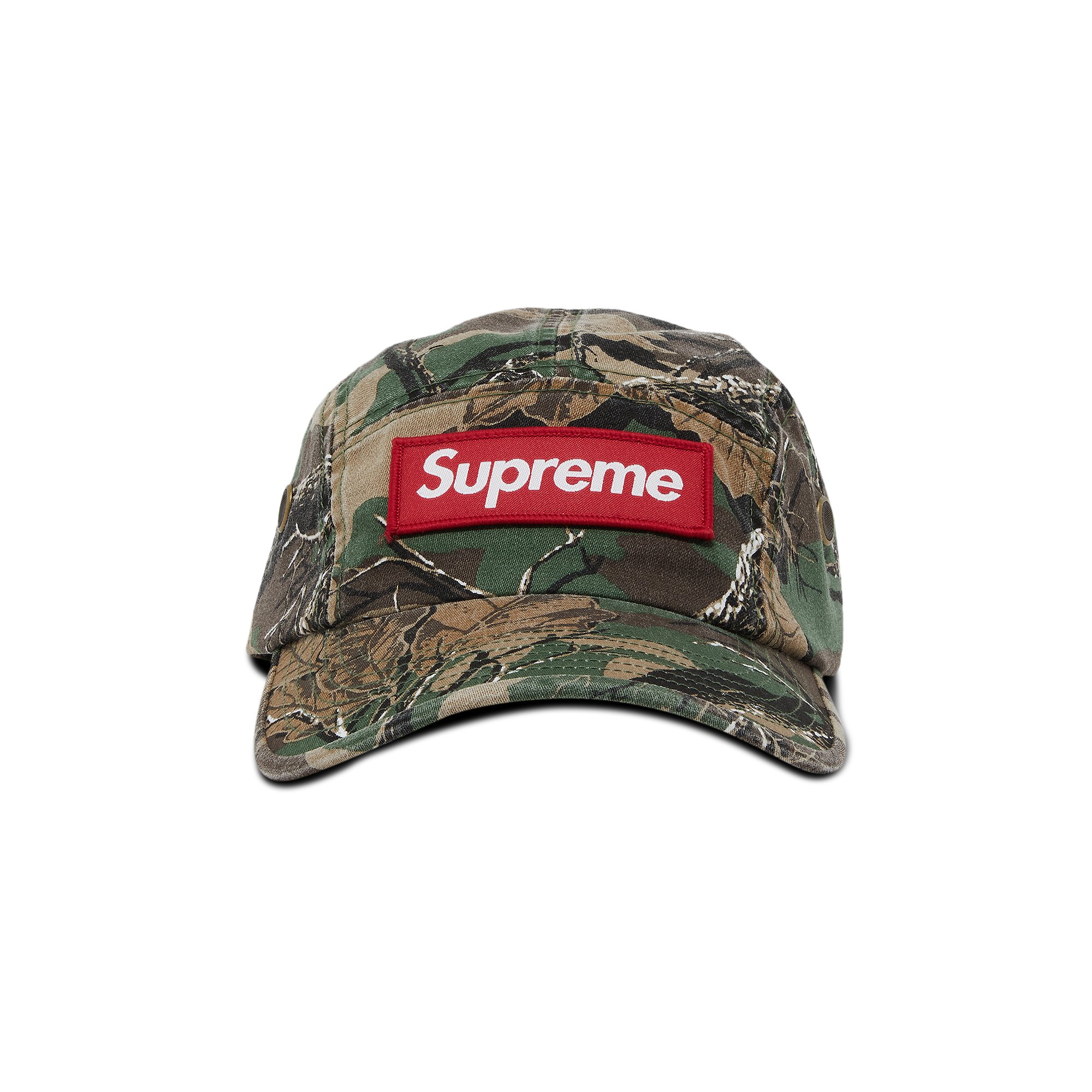 Buy Supreme Military Camp Cap 'Branch Olive Camo' - FW22H102