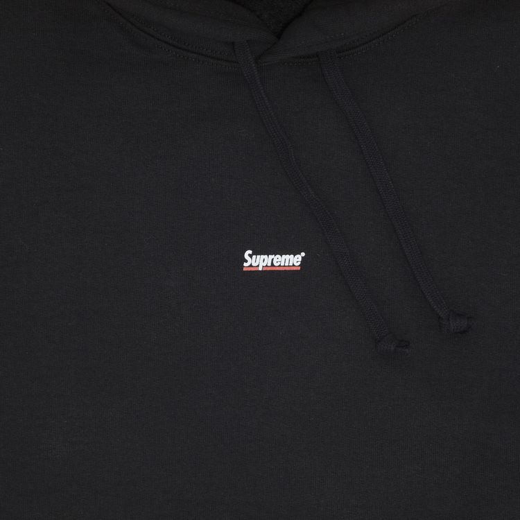 Supreme Underline Hooded Sweatshirt Black