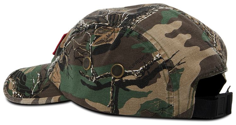 Supreme Military Camp Cap Branch Olive Camo