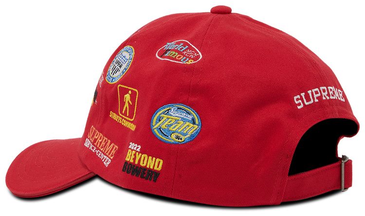 Supreme Sponsors 6 Panel Red