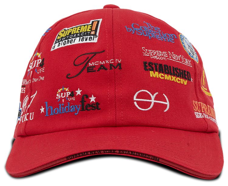 Supreme Sponsors 6 Panel Red