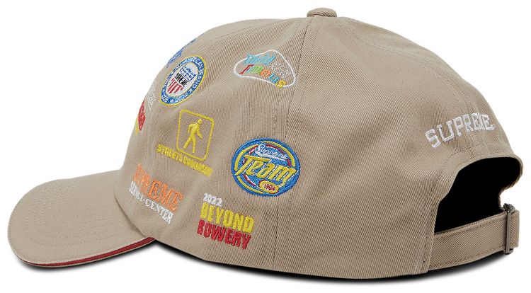 Supreme Sponsors 6 Panel Khaki