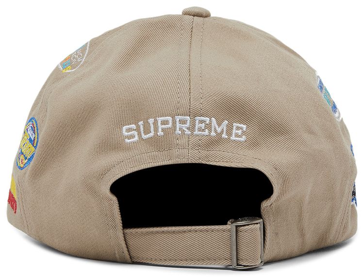 Supreme Sponsors 6 Panel Khaki