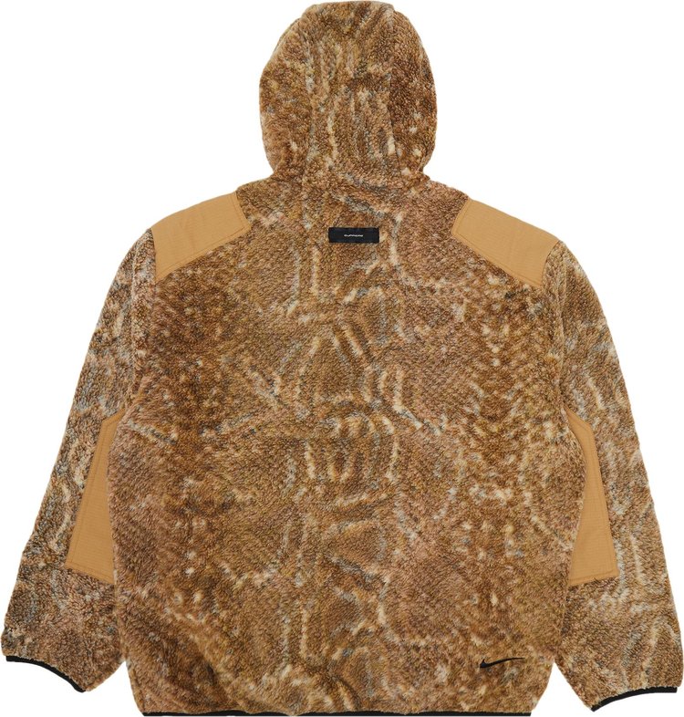 Supreme x Nike ACG Fleece Pullover Gold Snakeskin