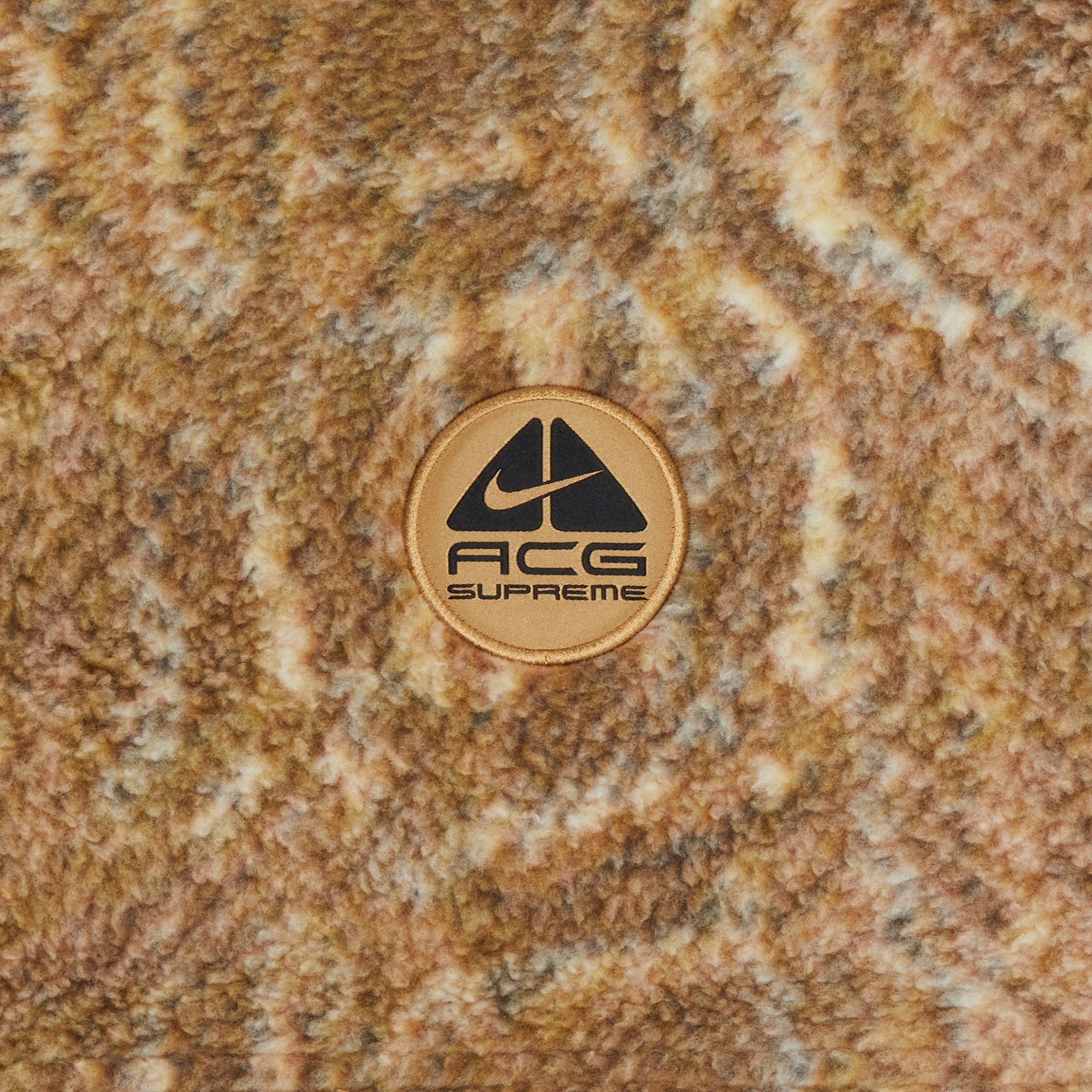 Buy Supreme x Nike ACG Fleece Pullover 'Gold Snakeskin' - FW22J19