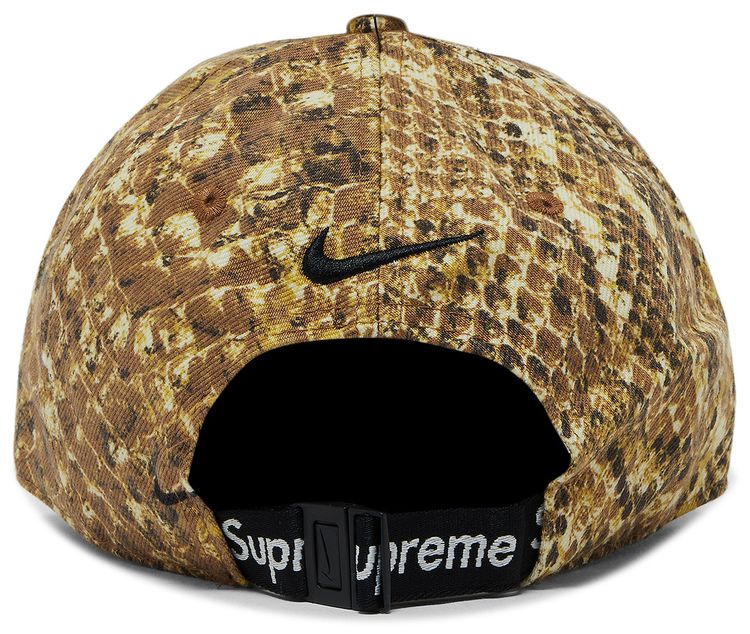 Supreme x Nike ACG Denim 6 Panel Gold Snakeskin