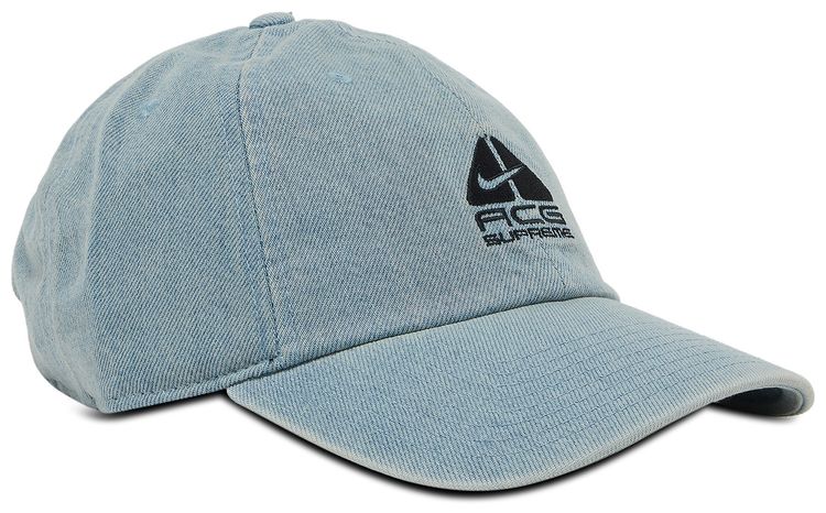 Supreme x Nike ACG Denim 6 Panel Washed Blue