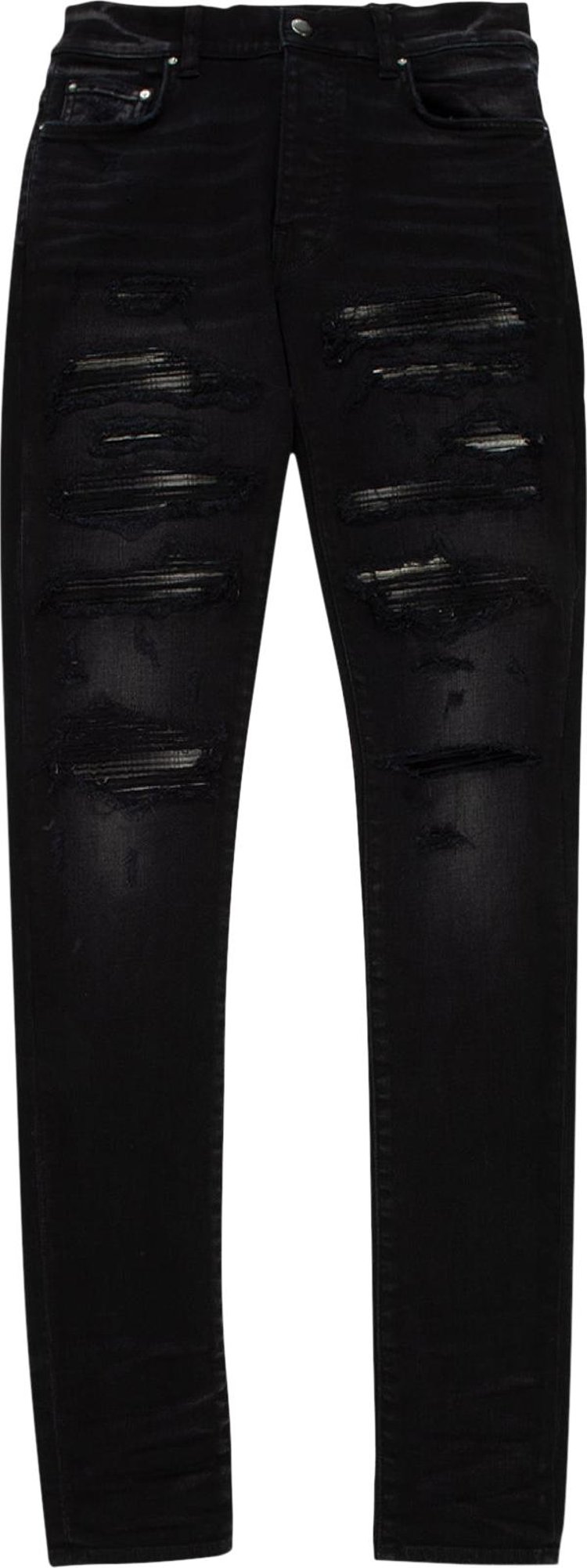 Buy Amiri Plaid Thrasher Jean 'Aged Black' - PF22MDS018 023 AGED | GOAT