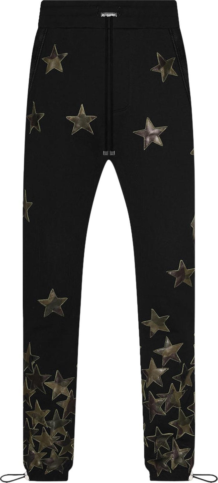 Black Star Logo Embroidered Sweatpants Pants – xquisitlab