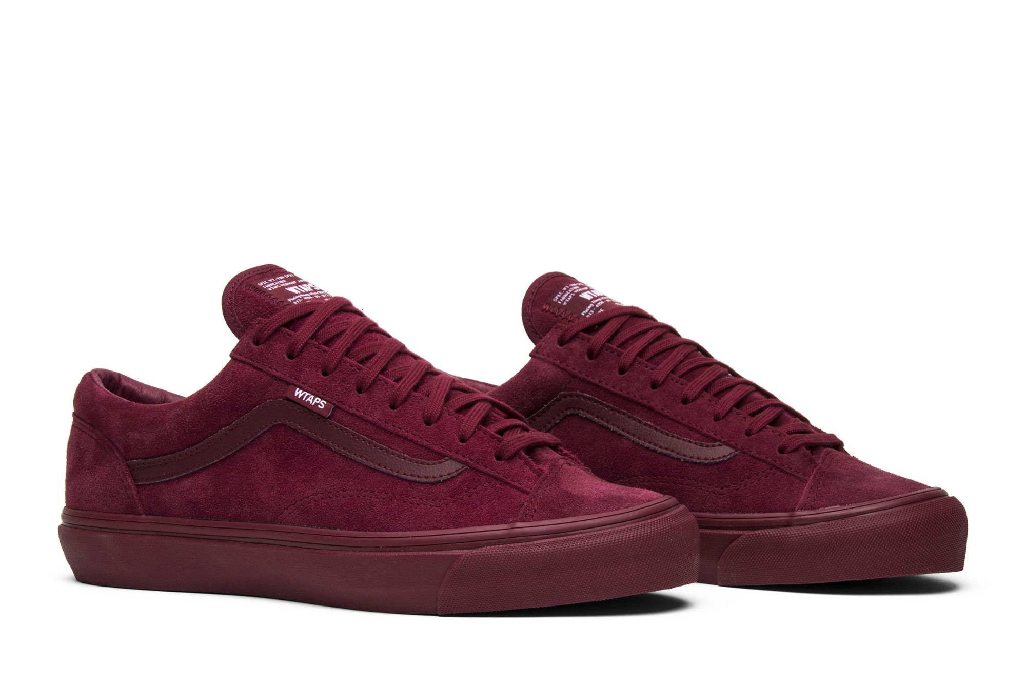 Buy WTAPS x OG Style 36 LX 'Burgundy' - VN000SF5H1X | GOAT
