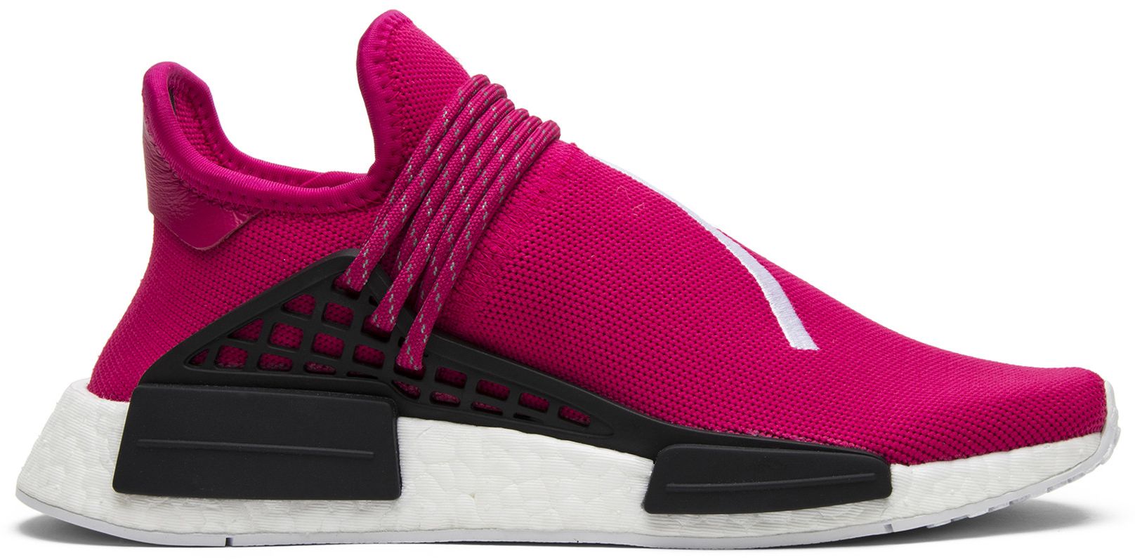 pharrell nmd pink on feet