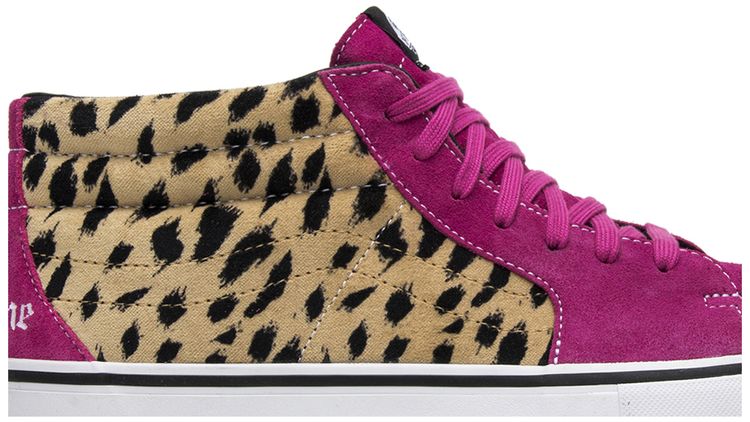 Supreme x Vans Sk8 Mid Pro Cheetah Velvet