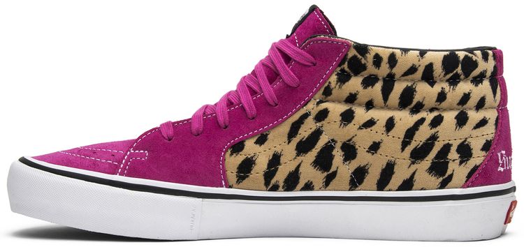 Supreme x Vans Sk8 Mid Pro Cheetah Velvet