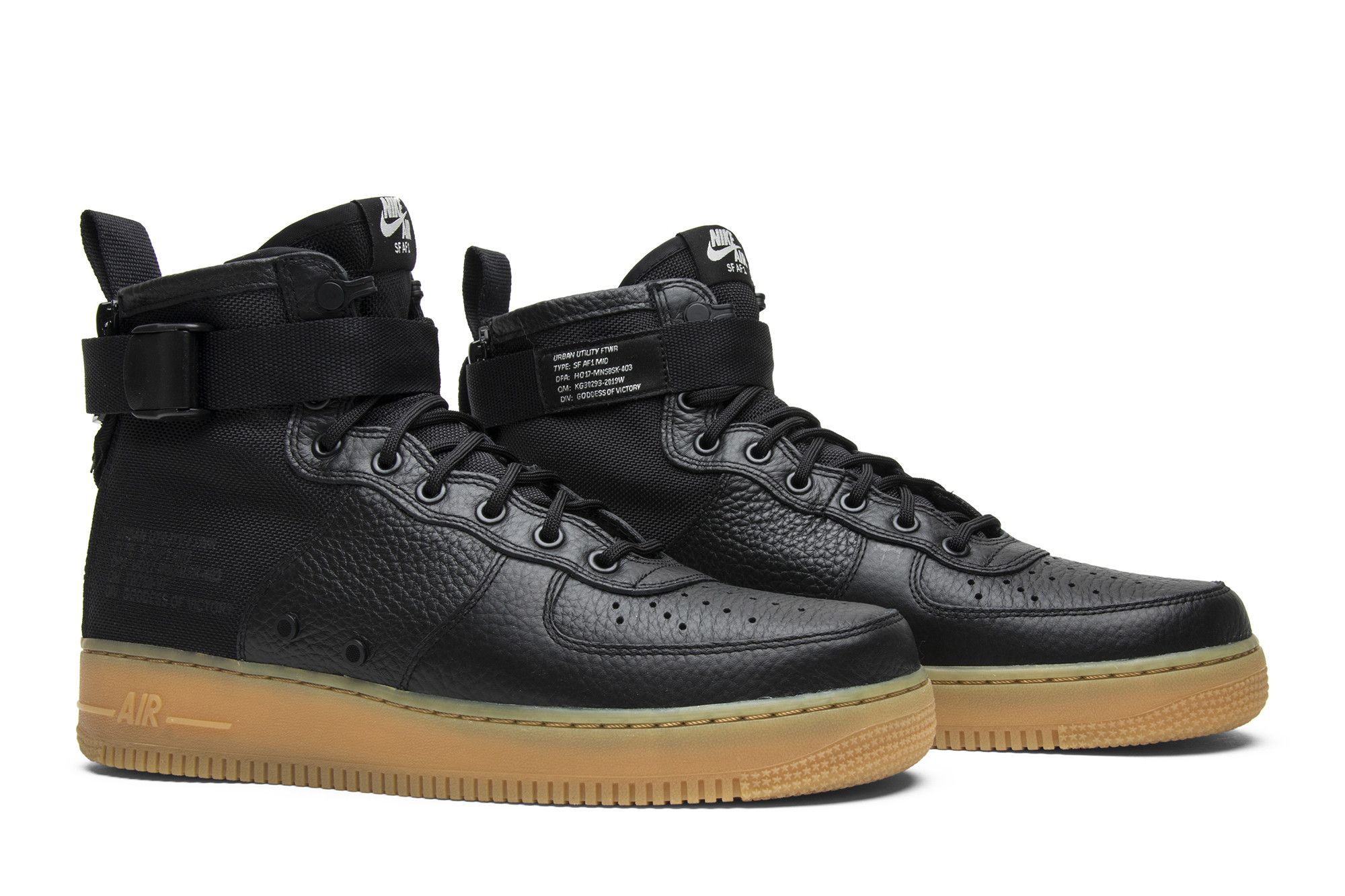 Nike sf 1 black clearance