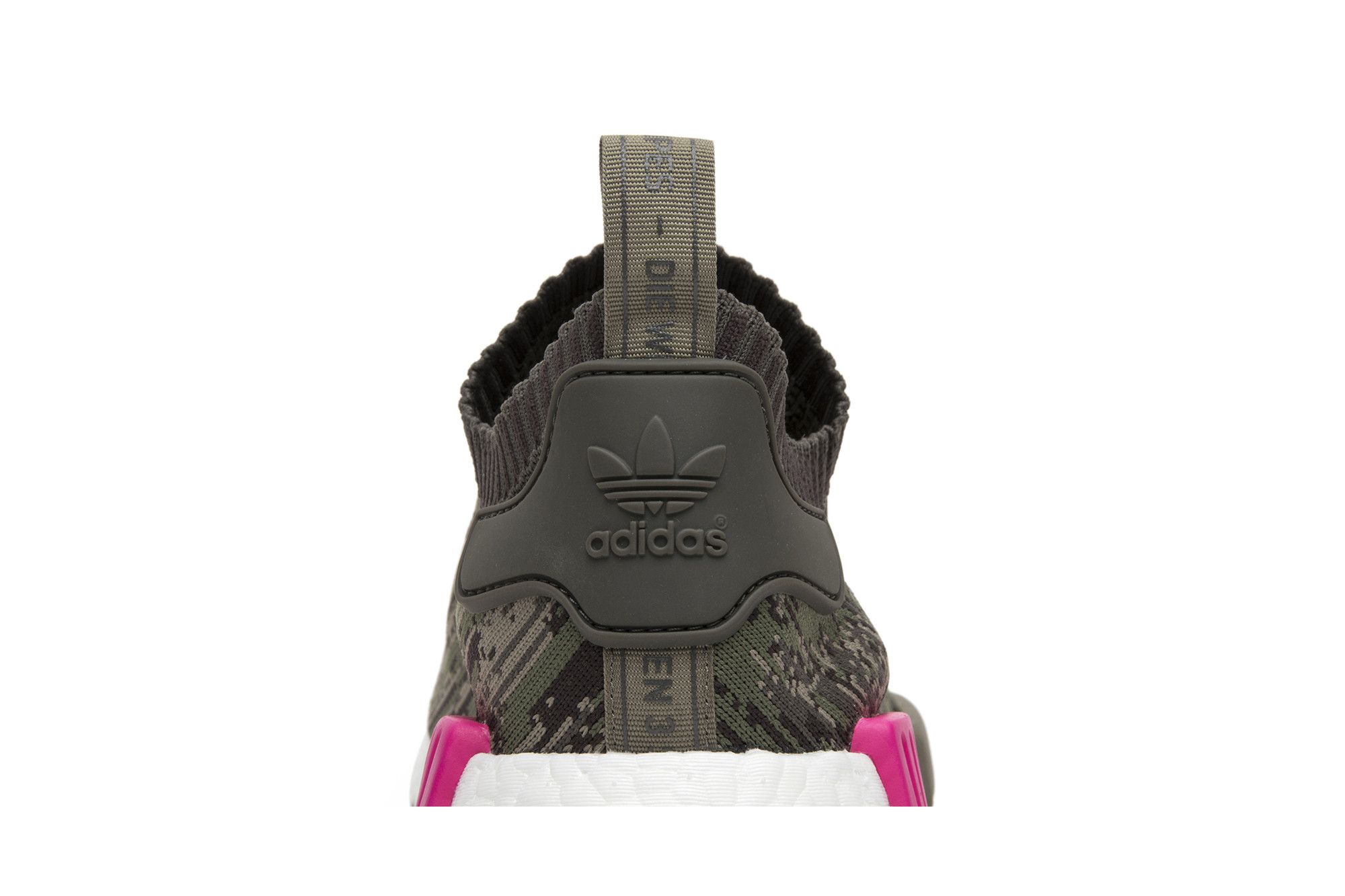 Adidas nmd_r1 primeknit utility camo men's shoe clearance
