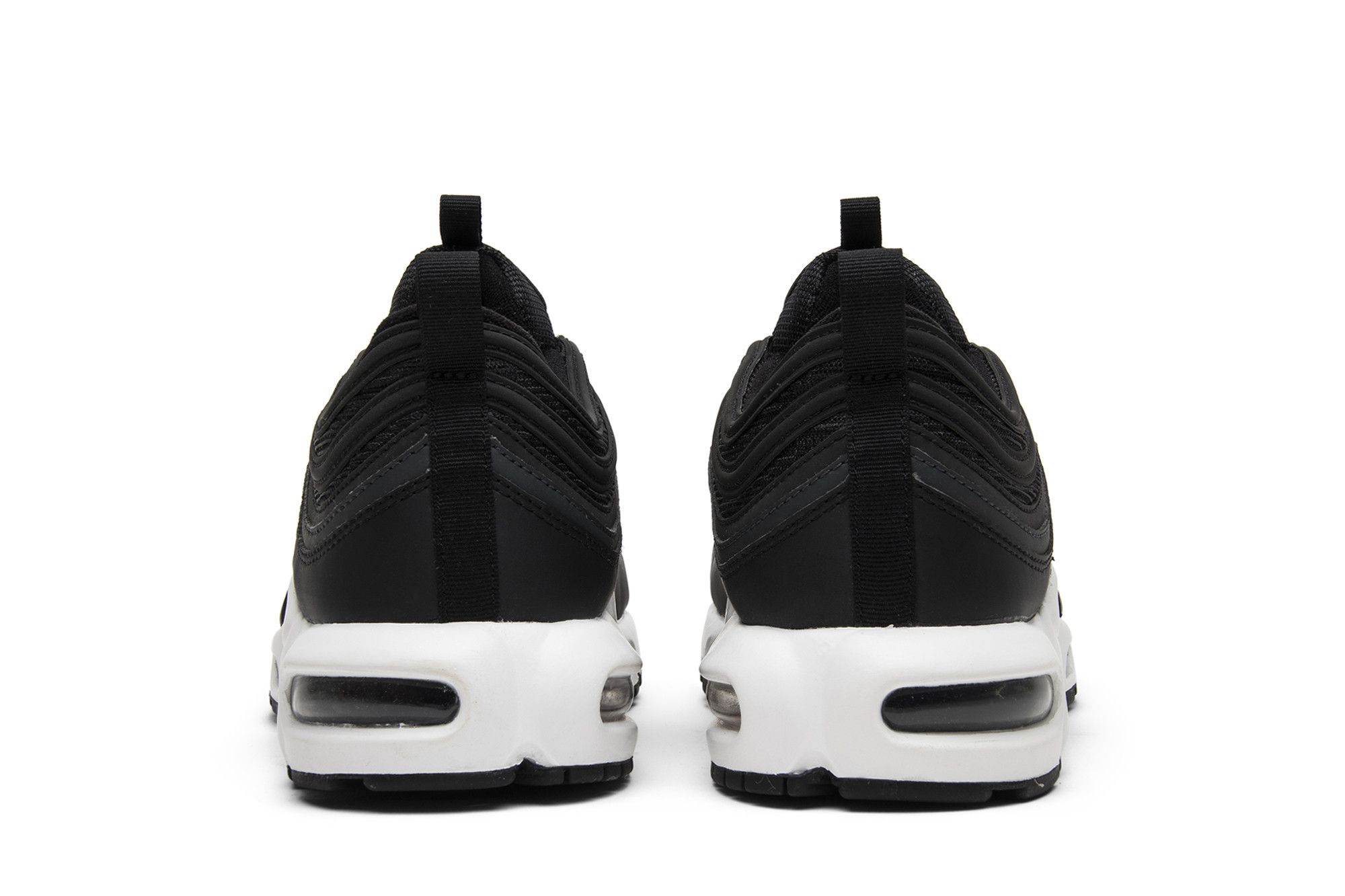 Nikelab air max 97 plus black white online