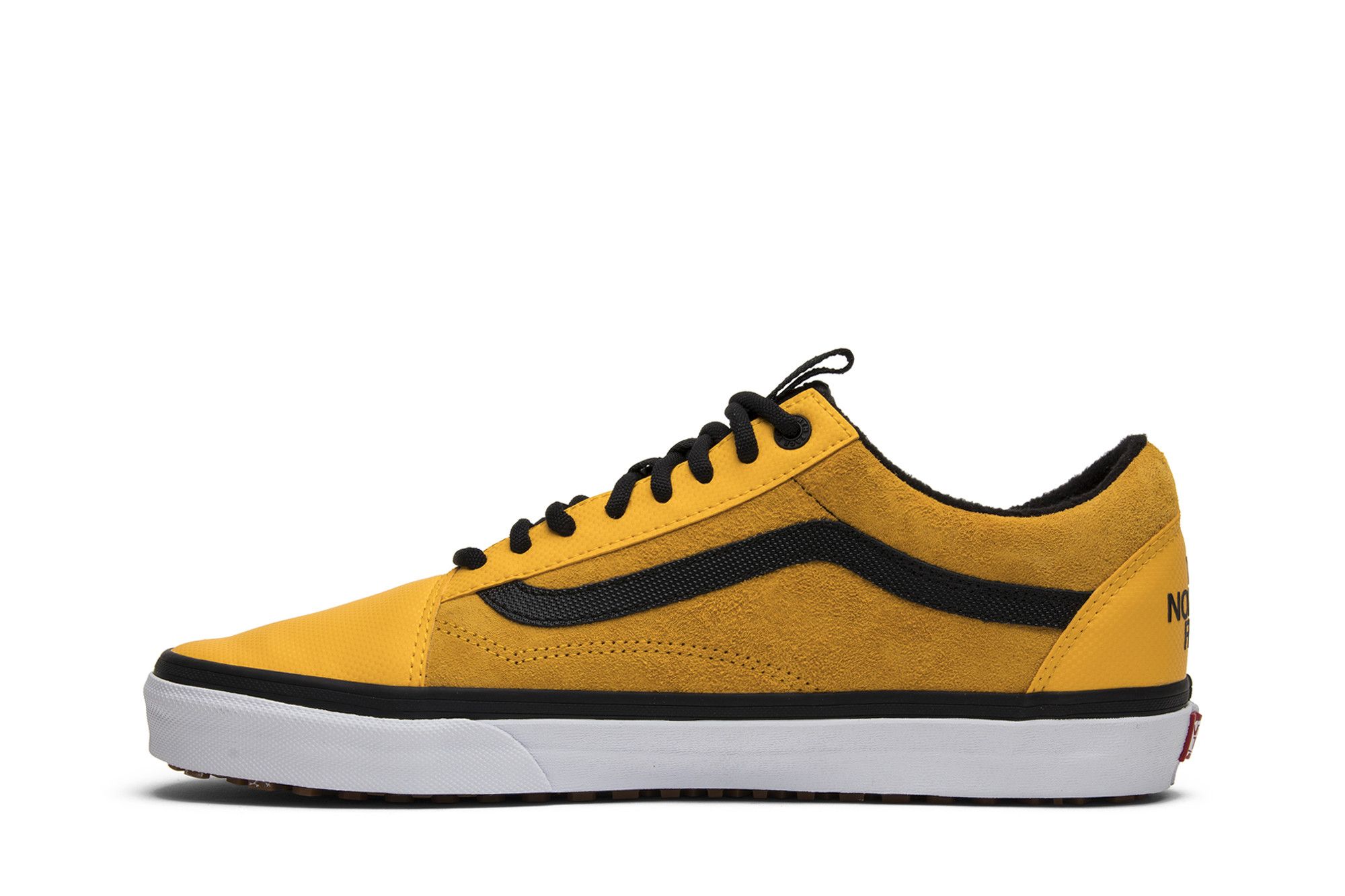 Vans old skool north face yellow 2025