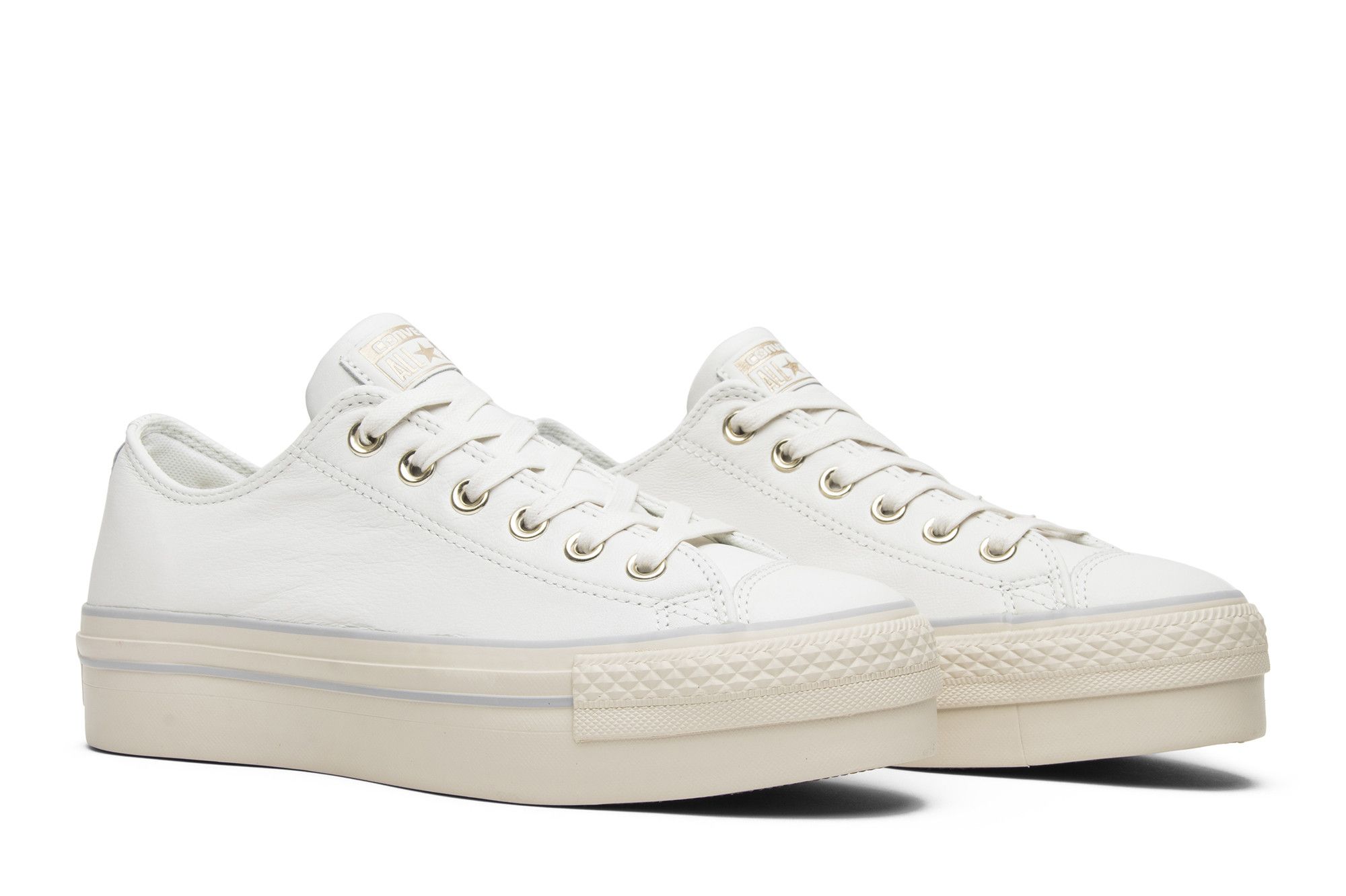 Buy Chuck Taylor All Star Leather Platform Ox Star White 558914C GOAT UK