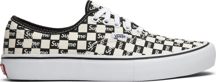 cool For a day trip To emphasize Supreme x Authentic Pro 'Checkered Black' | GOAT