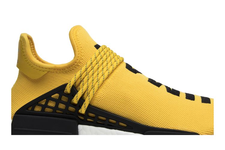 Yellow Adidas Pharrell Williams Hu Race Men's Shoes Adidas X