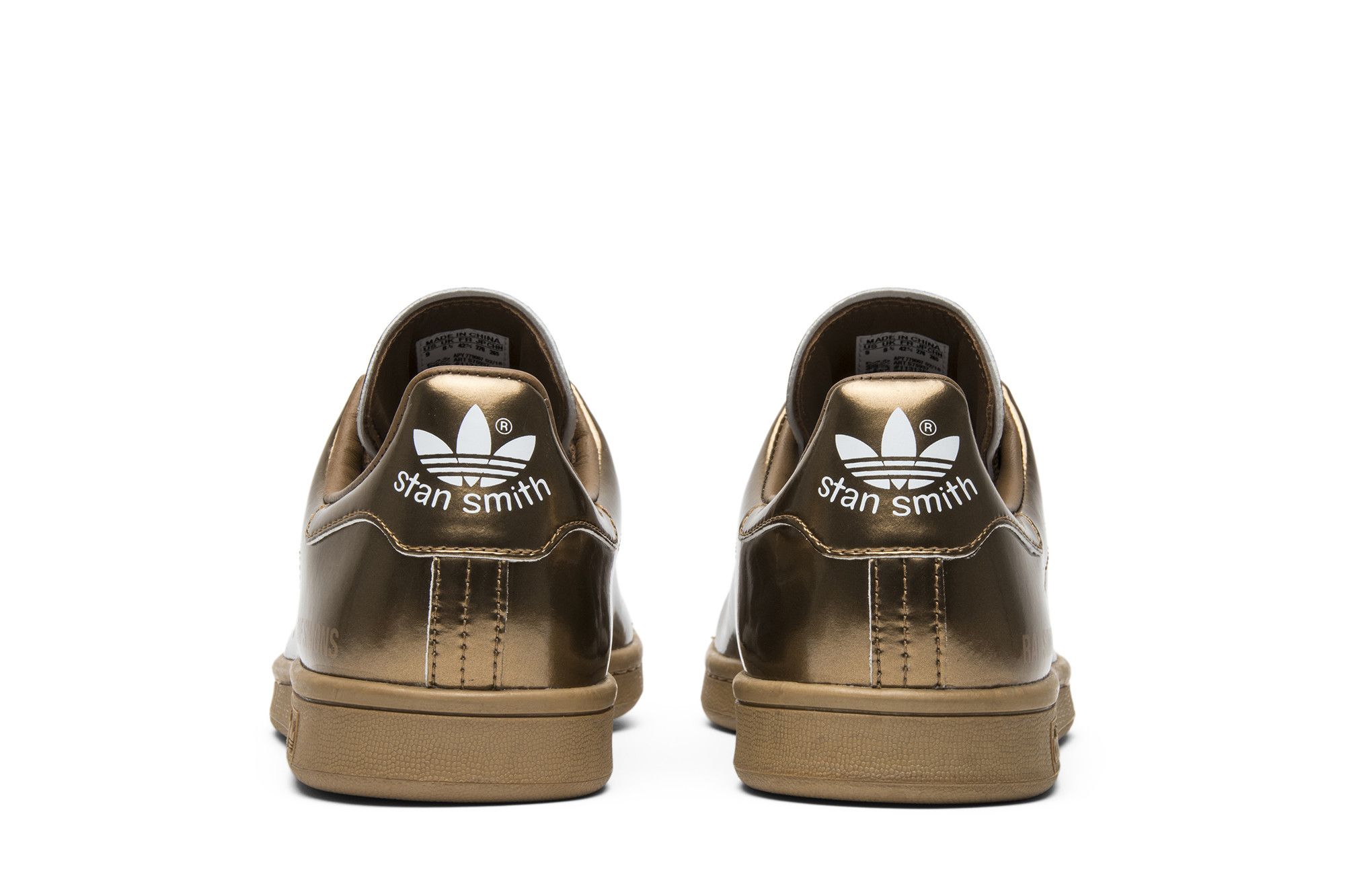 Raf simons stan smith gold hotsell