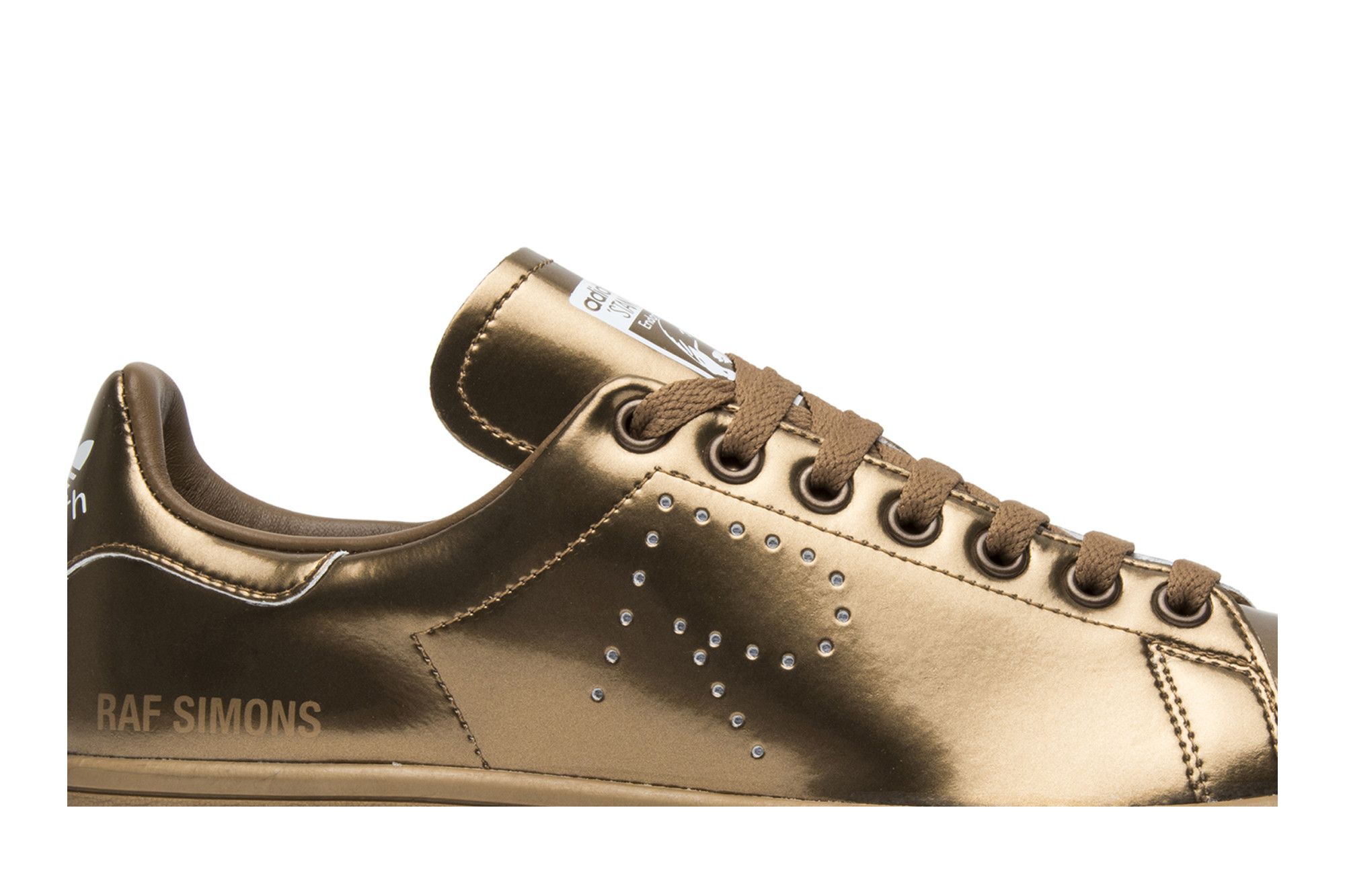 Raf simons stan smith gold hotsell