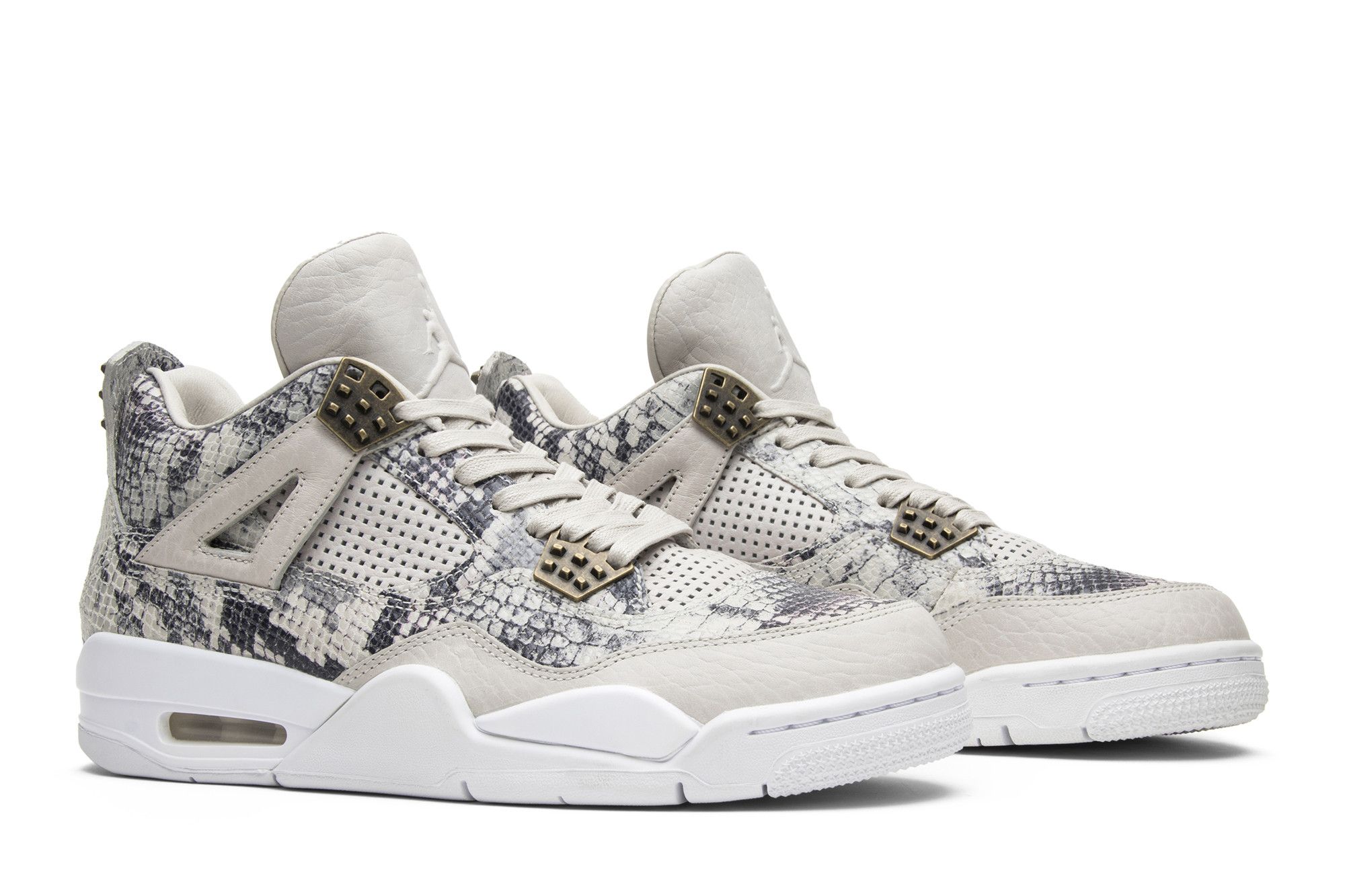 Size 10.0 Air Jordan 4 Retro Premium 'Snakeskin'