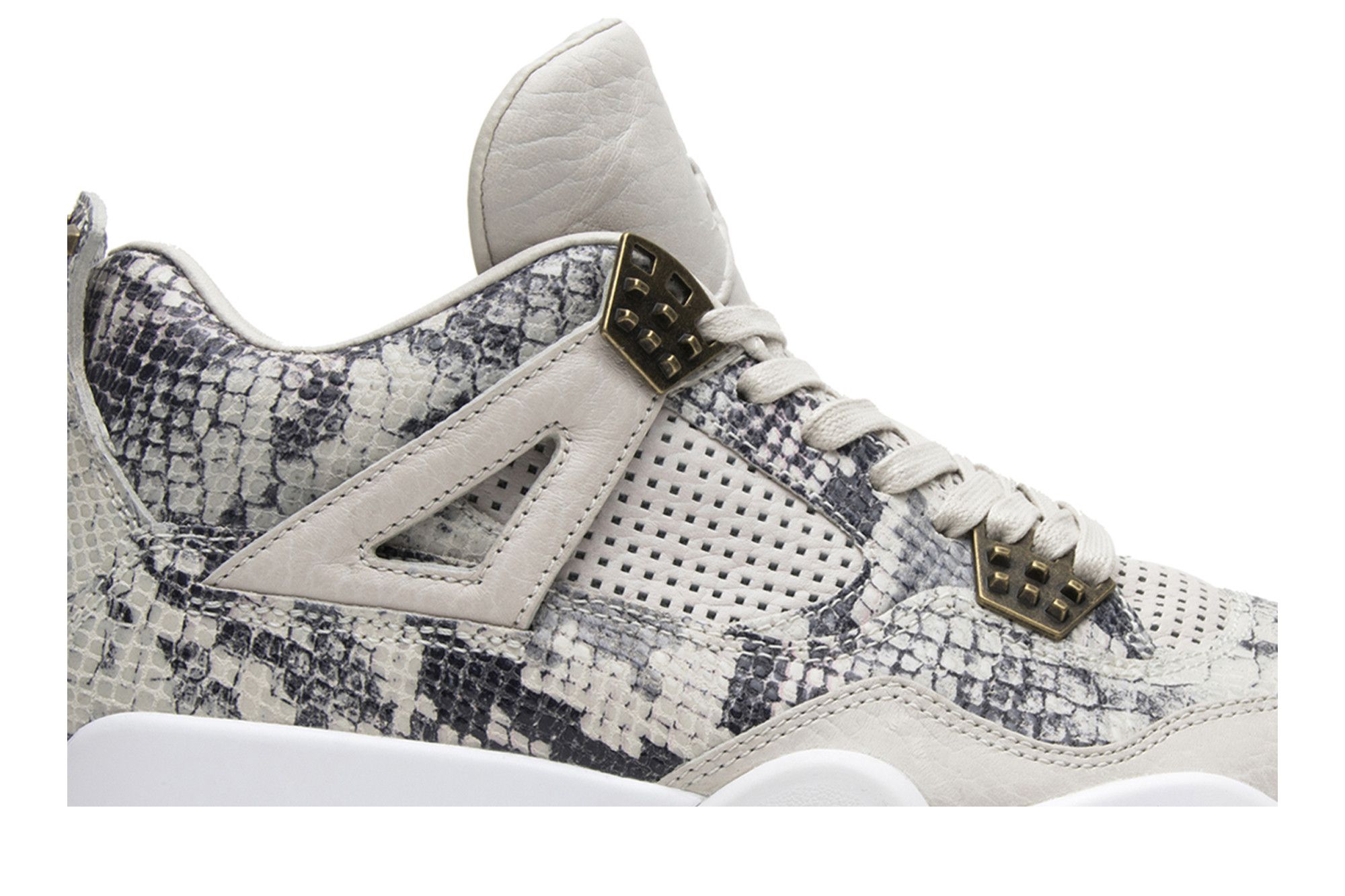 Size 10.0 Air Jordan 4 Retro Premium 'Snakeskin'