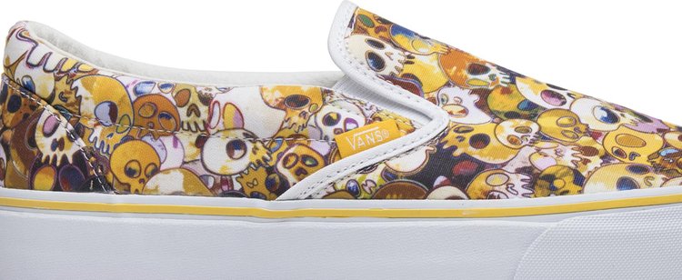 Takashi Murakami Slip On LX Yellow Skull