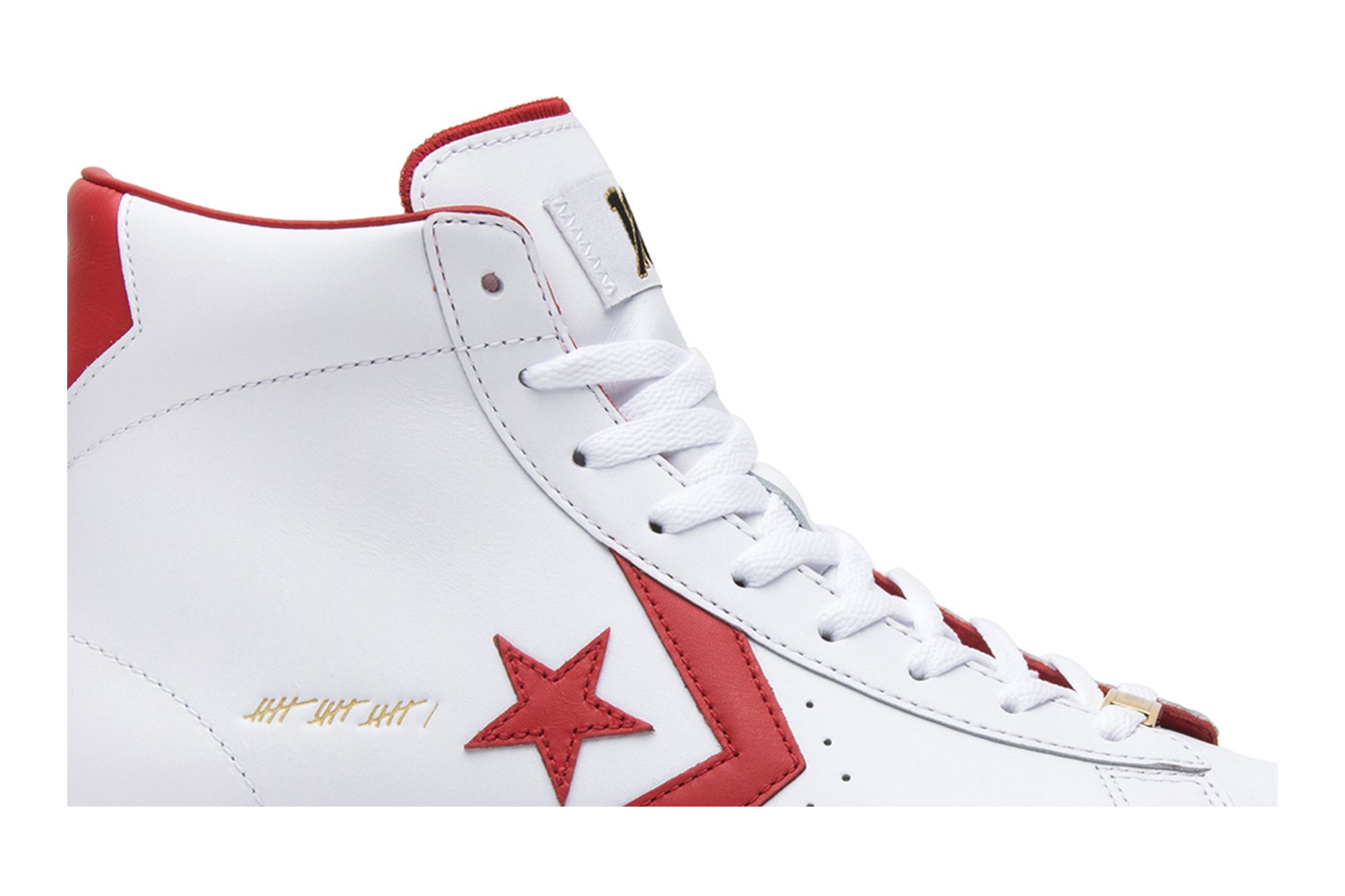 Converse pro leather mid the scoop top