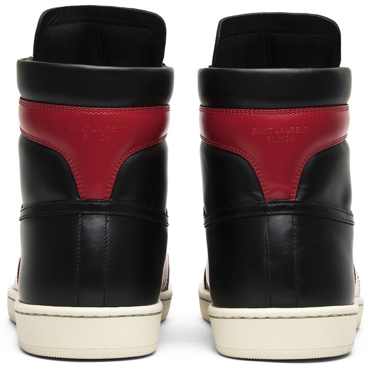 Saint Laurent SL 10 High Top Sneaker Red
