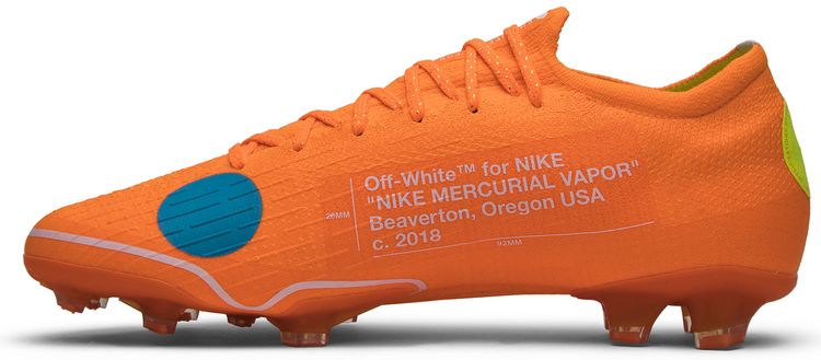 Off White x Nike Mercurial Vapor 360 Orange