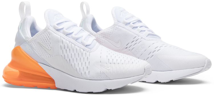 Nike Air Max 270 White Total Orange