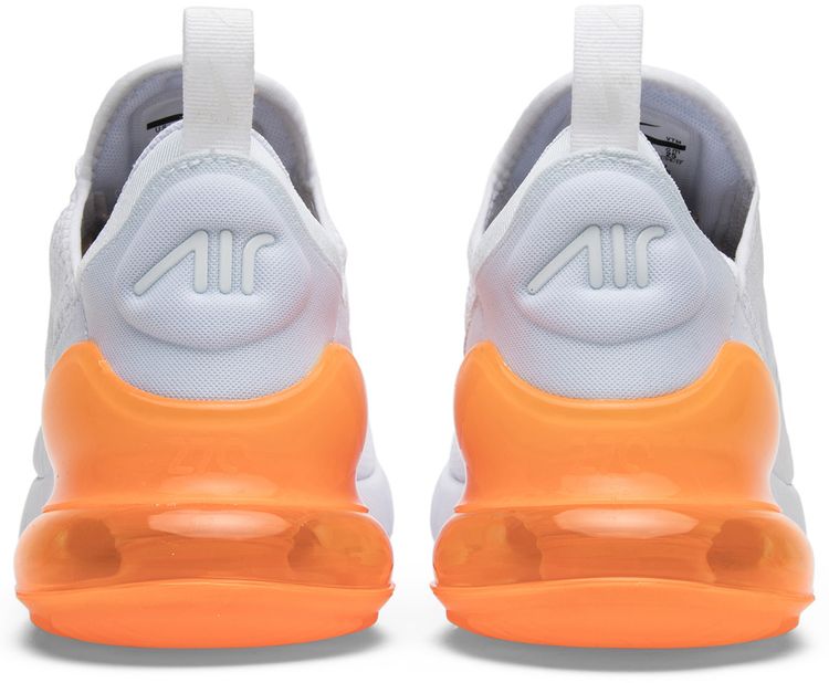 Nike Air Max 270 White Total Orange