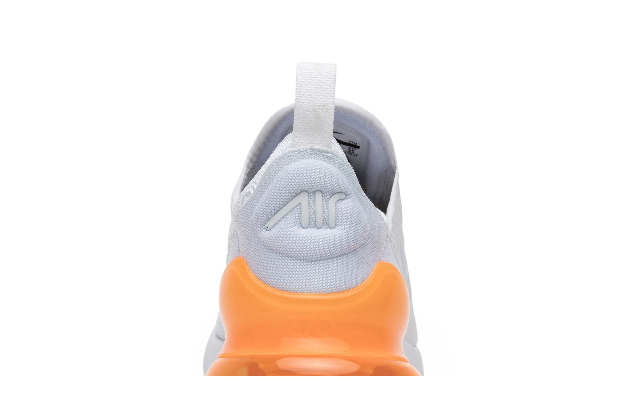Buy Air Max 270 White Total Orange AH8050 102 GOAT NL