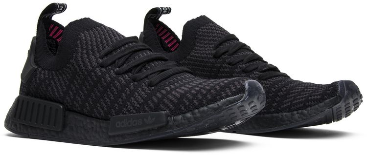 Adidas NMD R1 Primeknit STLT Triple Black