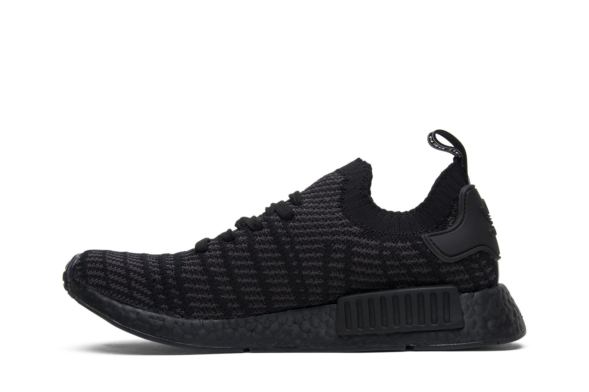 Adidas nmd r1 primeknit stlt triple black 2025