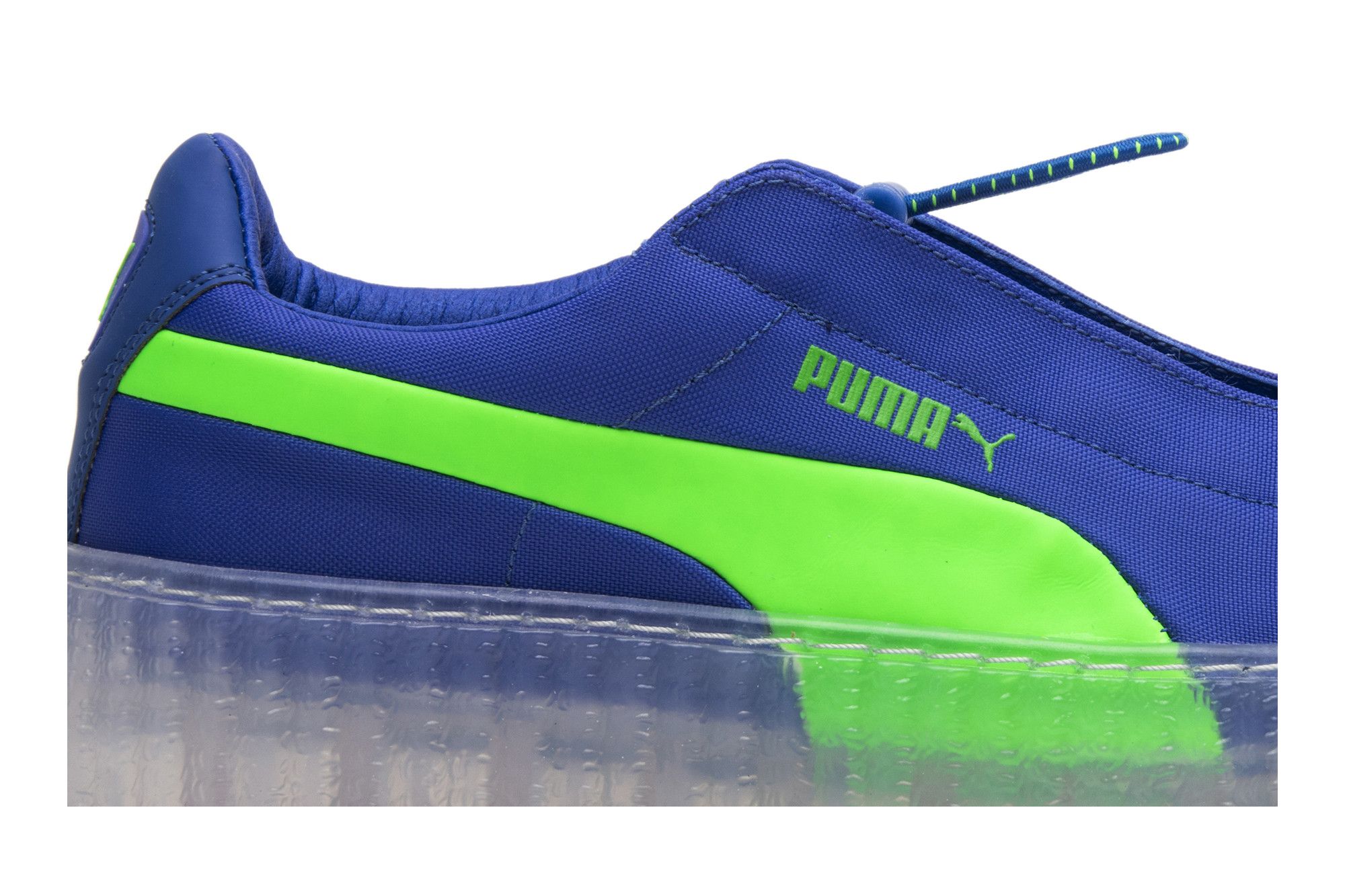 Size 5.5 Fenty x Wmns Cleated Creeper Surf Dazzling Blue